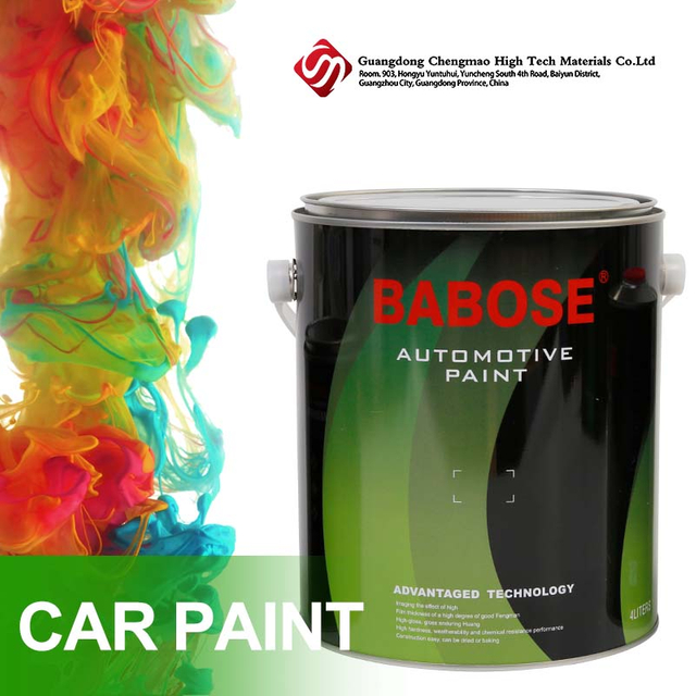 Chengmao 1K Metallic Silver Acrylic Car Paint Auto Coating Product Acrylic Solvent Paint for Car Body Repair