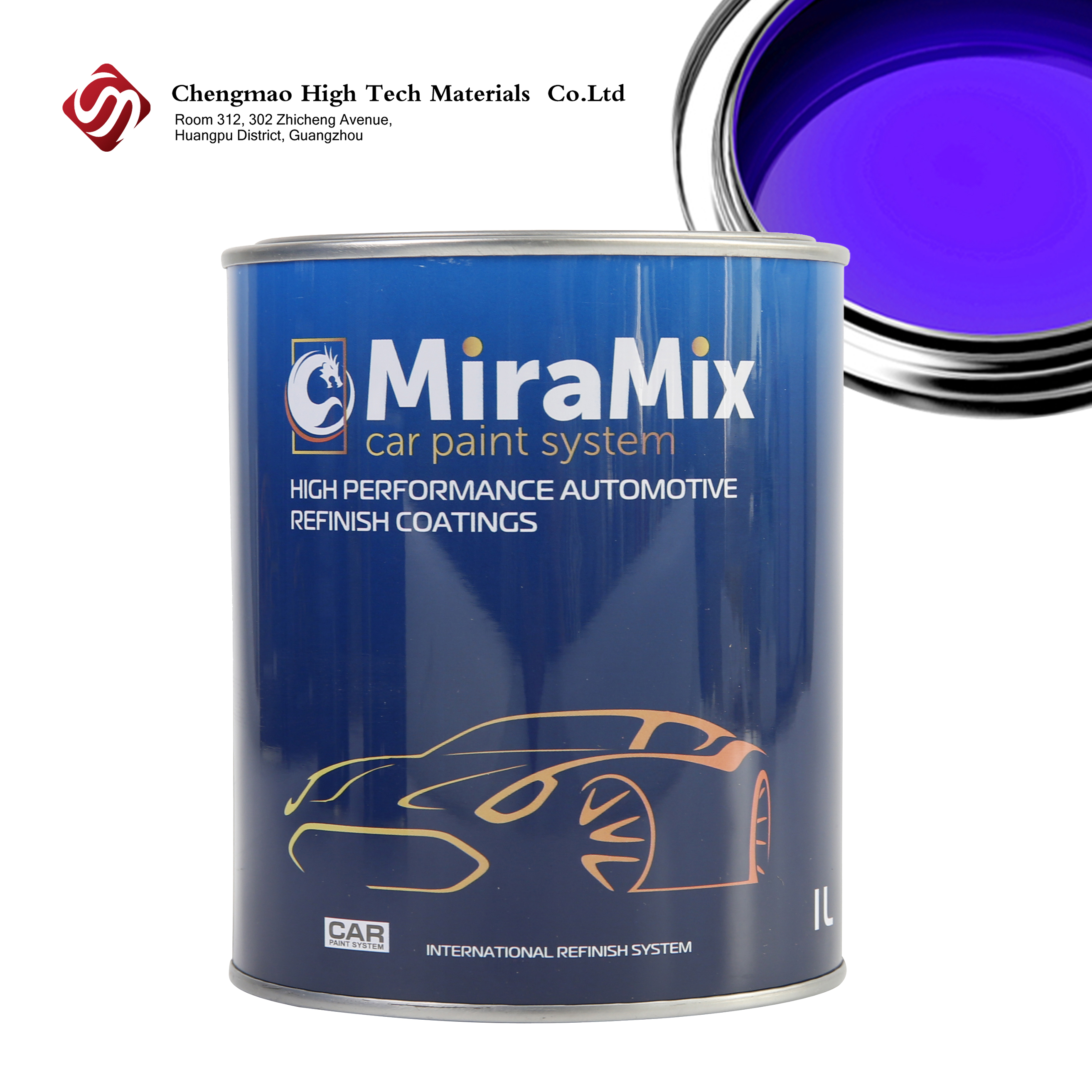 Automotive paint export