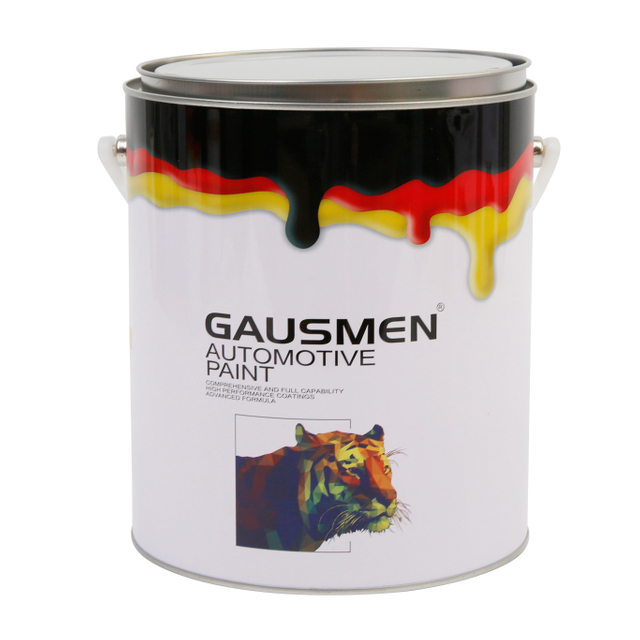 Spray Acrylic Car Paint 1K Metallic Yellow Colors Car Paint