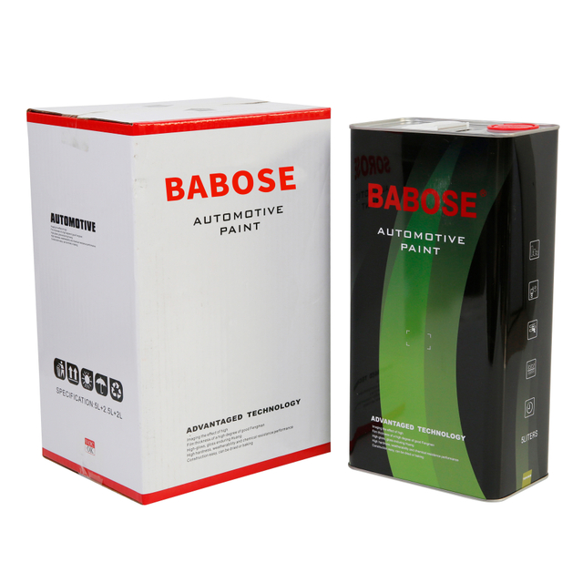 Automotive Refinish Paint Super Gloss Varnish Clear Coat / 2K Varnish for Crystal Clear Finish 