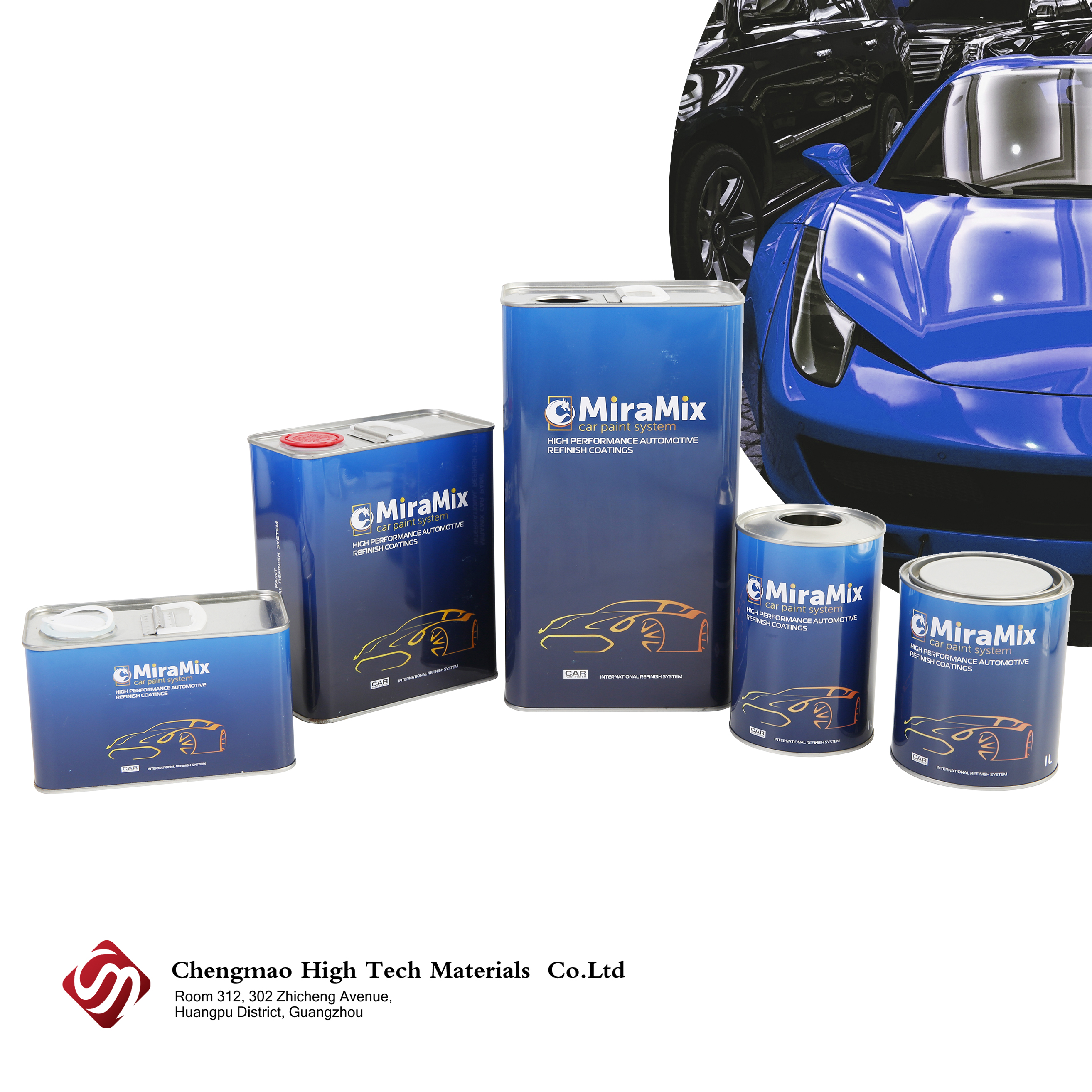 Automotive Acrylic Varnish Standard Dry Hardener Car Refinish Transparent Coat Solvent Thinner for 1K 2K Auto Paint