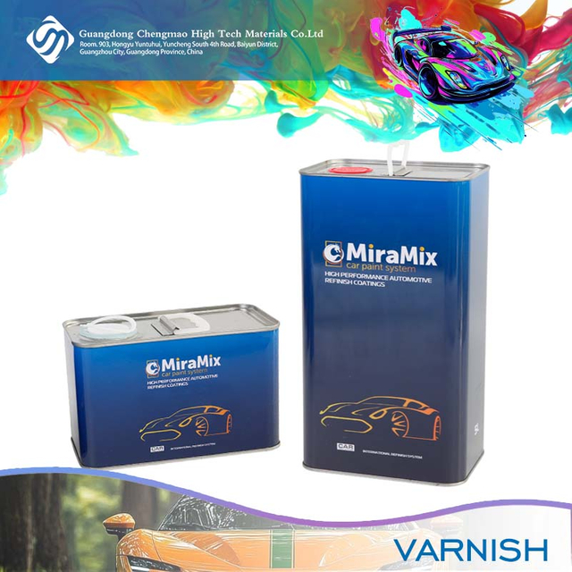 1K 2K Mix Toner Basecoat Acrylic Auto Car Paint and Refinishes with Diamond Clear Coat Basecoat Acrylic