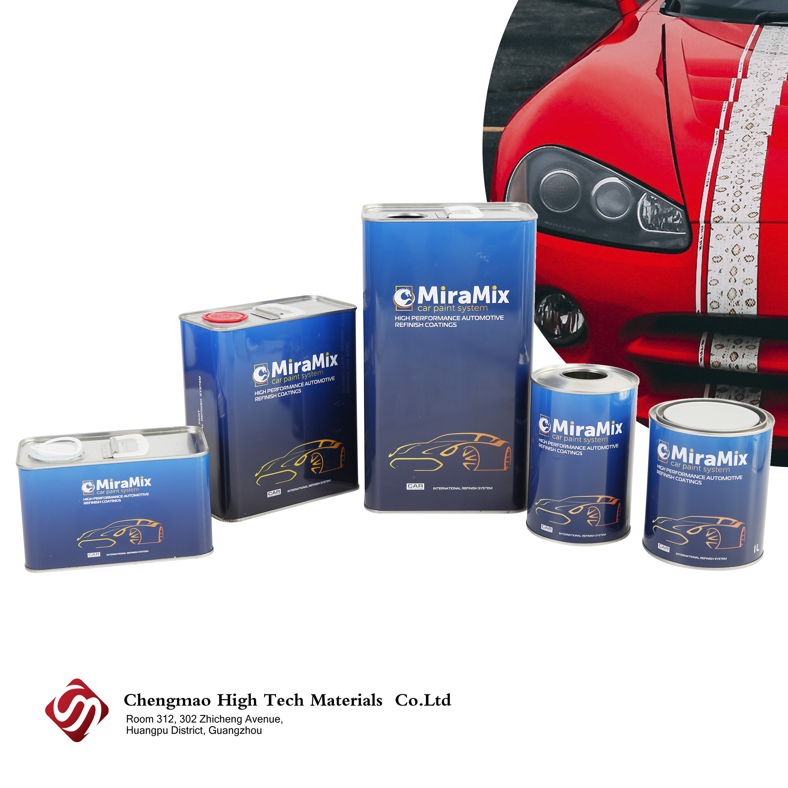 Automotive Acrylic Varnish Standard Dry Hardener Car Refinish Transparent Coat Solvent Thinner for 1K 2K Auto Paint