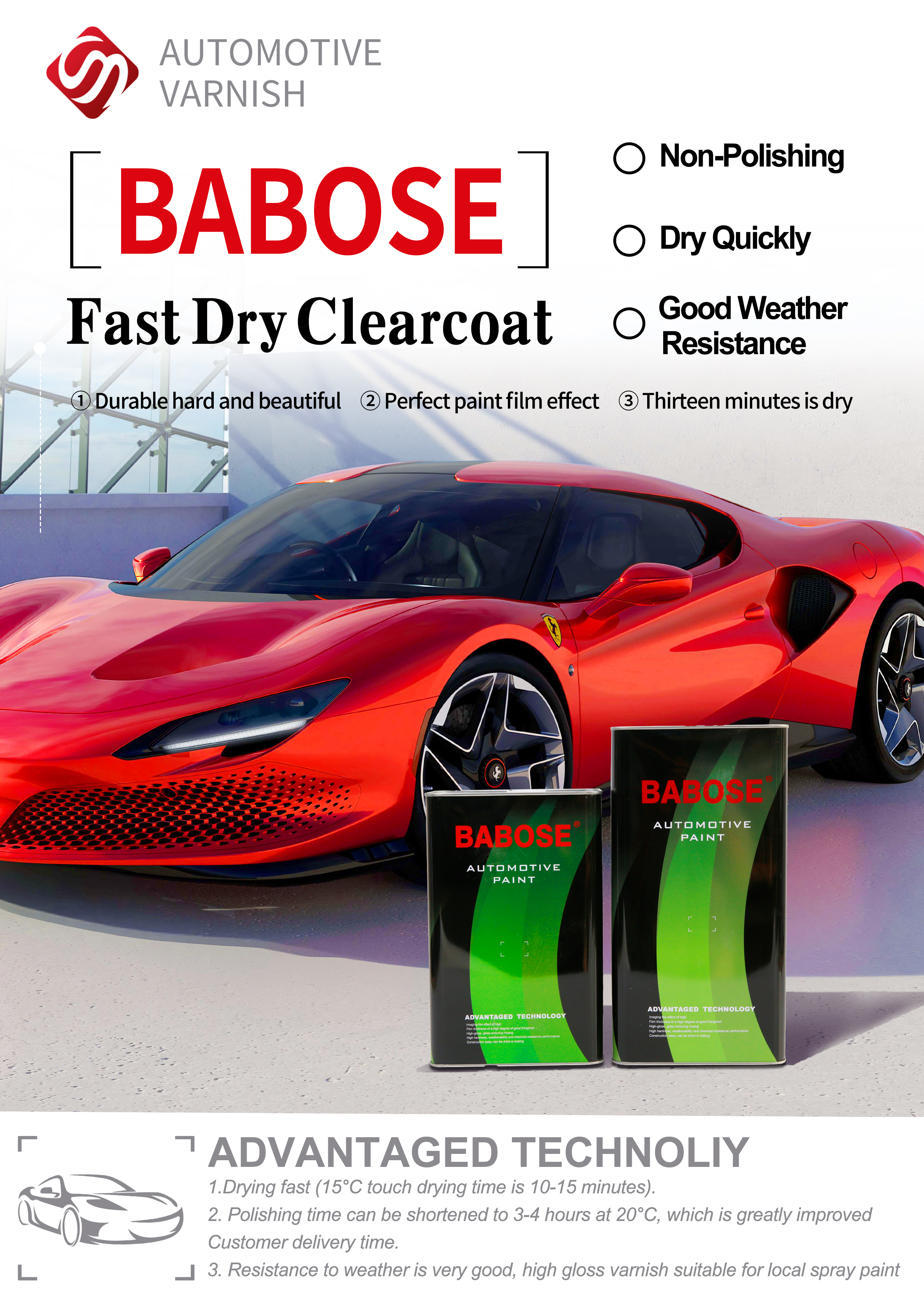 fast dry clearcoat