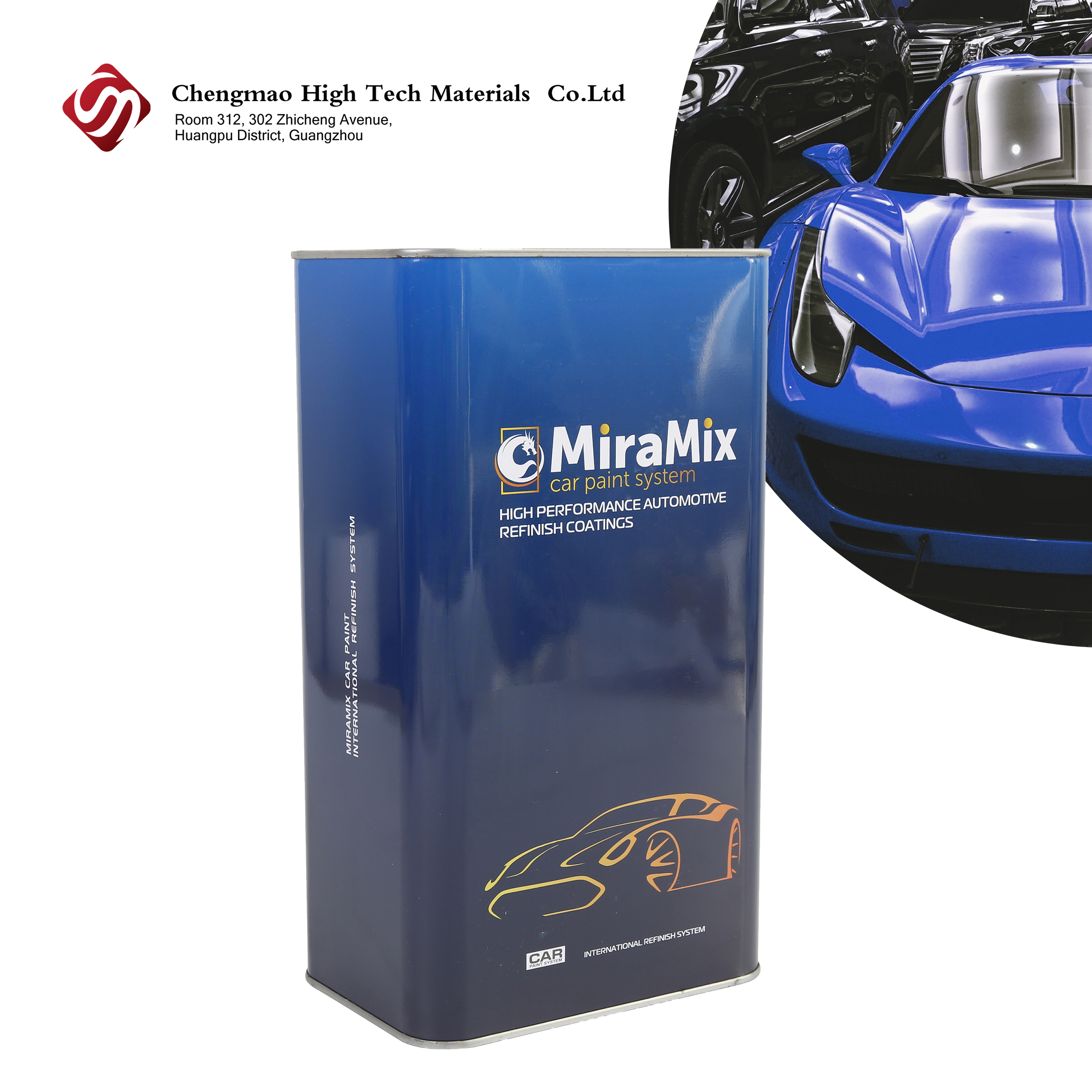 HS Dazzling Clearcoat / Cheng mao Clearcoat 2K Varnish Auto Paint