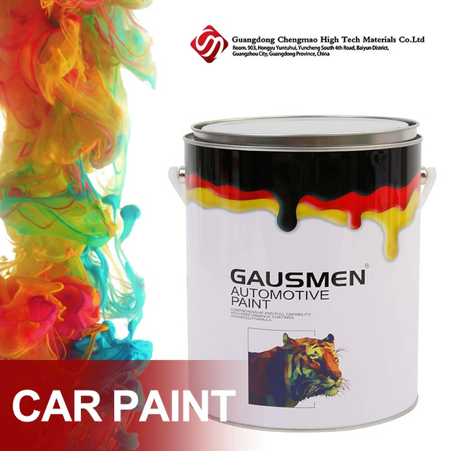 Car Body Paint 1K Transoxide Red Acrylic Paint - High-Quality Red Paint for Auto Surface Restoration