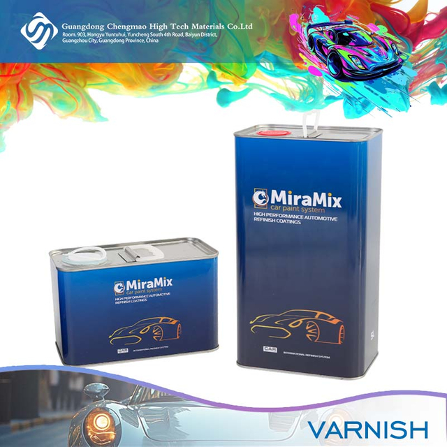 Colors Car Paint From Guangzhou Factory, Clearcoat 0.5L-5L