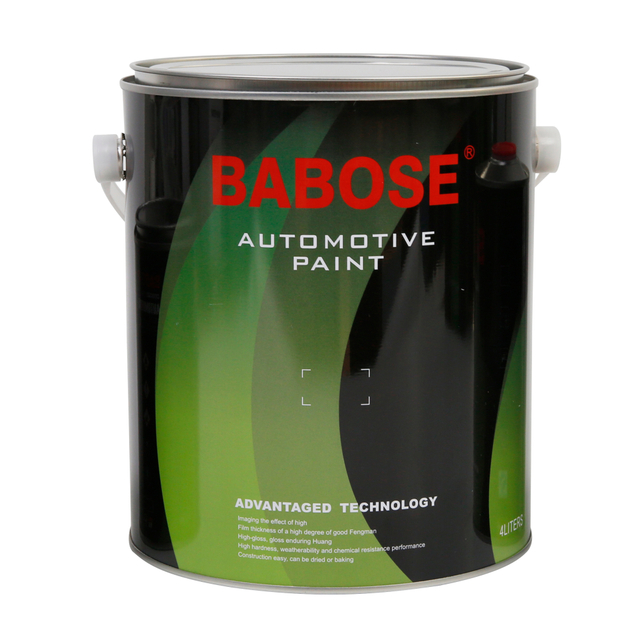 BABOSE Refinish Paint 1K Basecoat with Golden Pearl