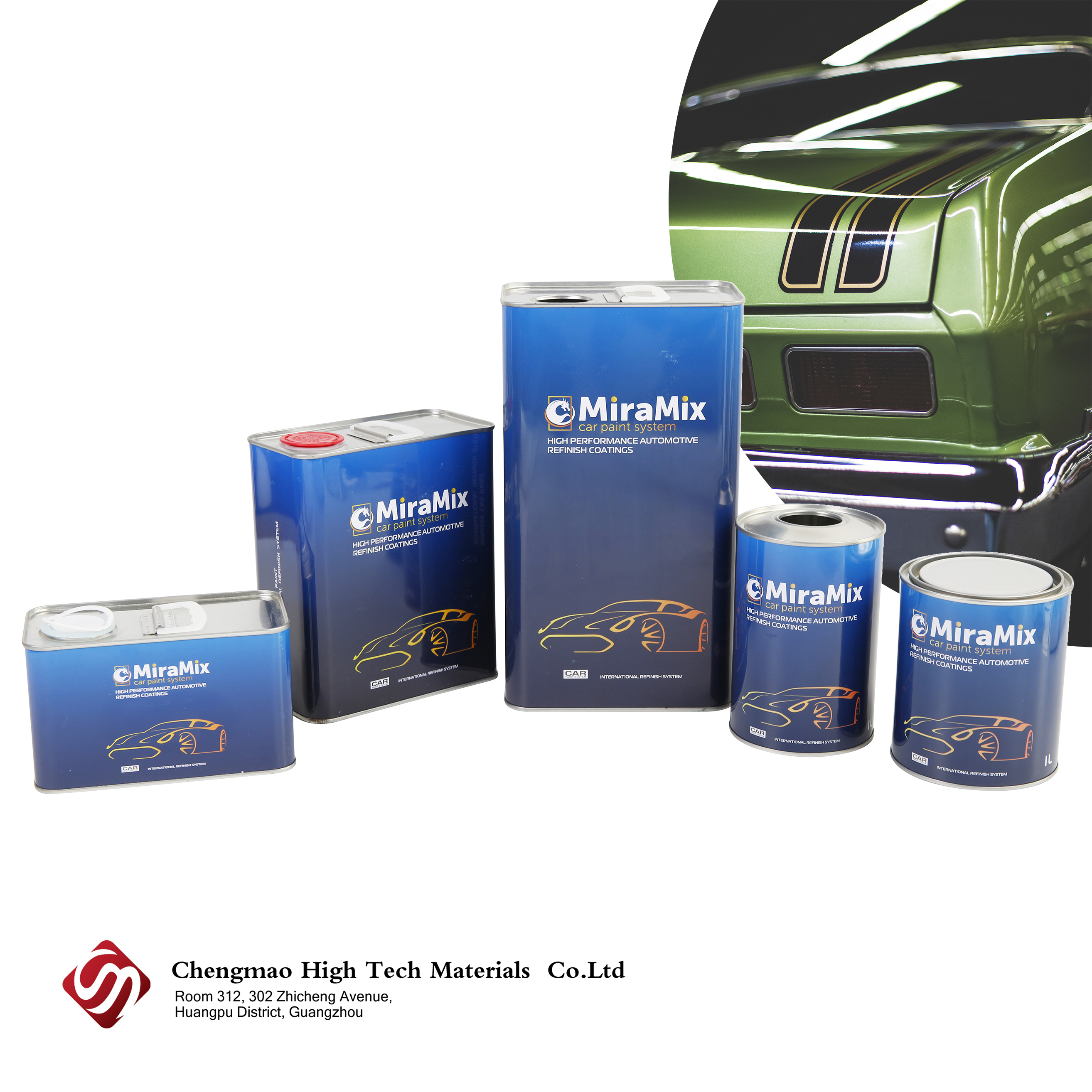 Automotive Acrylic Varnish Standard Dry Hardener Car Refinish Transparent Coat Solvent Thinner for 1K 2K Auto Paint