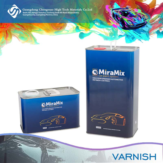 Varnish Professional 2K Colors Paint for High Weather Resistance, 4L Clearcoat