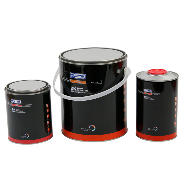 Car Paint Factory Customizable Automotive Metallic Coating 2k Auto Refinish Paint